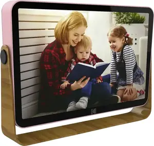 Kodak RWF108PINK Digital Photo Frame Wood Pink 10-inch IPS Touchscreen Wi-Fi USB 2.0