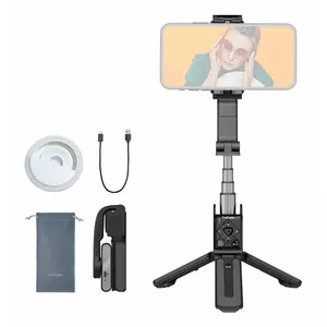 Viedtālruņa kameru stabilizators Hohem iSteady Q Melns 360° panorāma slīpums