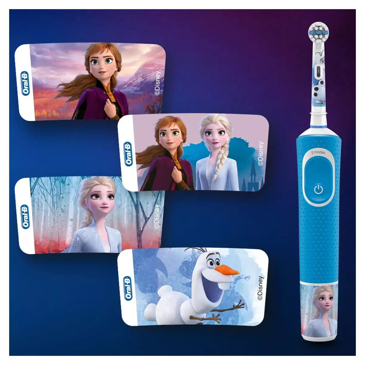 Oral‑B D100 Frozen детская электрическая щетка Photo 4