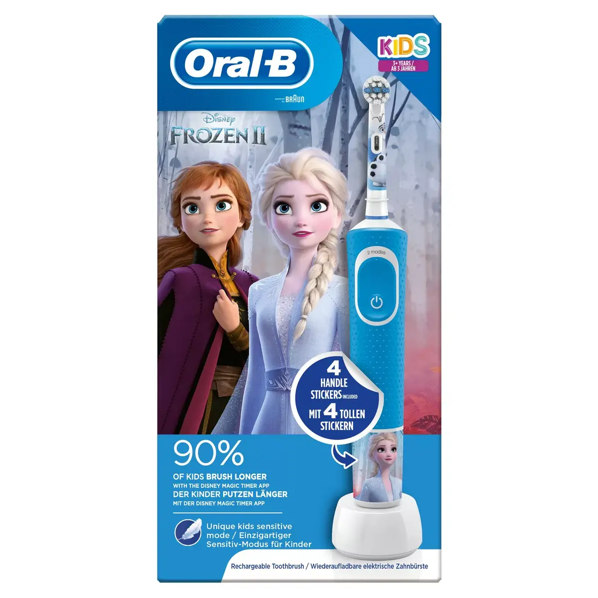 Oral‑B D100 Frozen детская электрическая щетка Photo 9