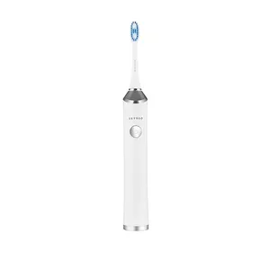 Seysso Oxygen adult sonic toothbrush — built-in battery, 3 modes, 2 brush heads, white