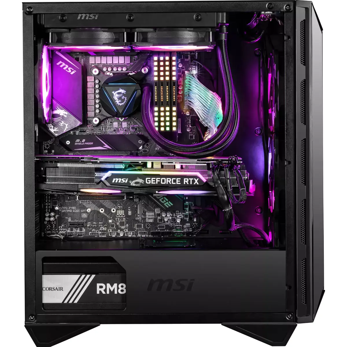 Компьютерный корпус MSI MPG GUNGNIR 110R Photo 12