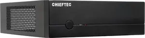 Datora korpuss CHIEFTEC IX-01B-OP Small Form Factor SFF Mini-ITX, 1×3.5" nodalījums, tērauds, melns