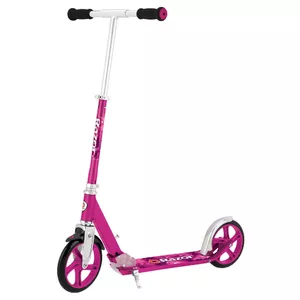 Kick scooter Razor A5 Lux — lightweight 4 kg, colours: Pink/White/Black, for children from 5 years