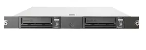 HP StoreEver 1U Generic Rack Mount Kit Serial Attached SCSI SAS LTO 30 TB 600 MB/s Black Metallic