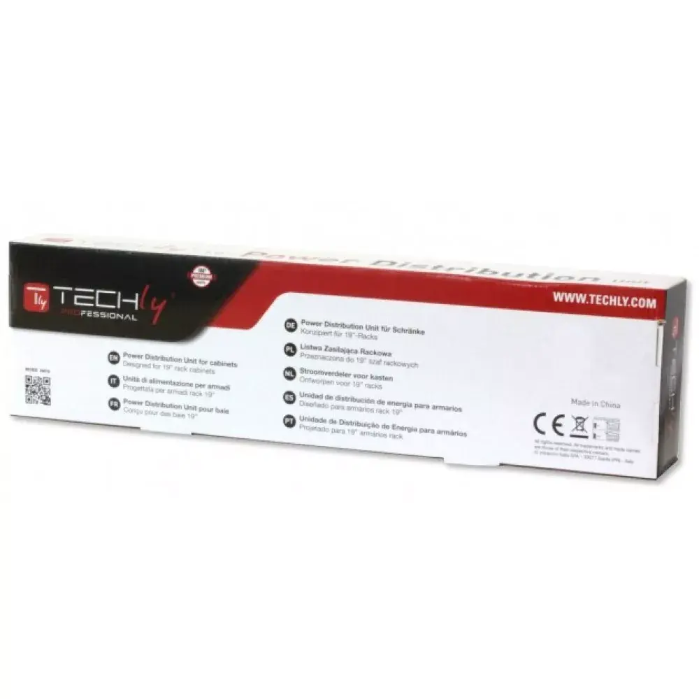 Techly Multi-Socket 8 Kontaktligzdas 19" Rack C14 Spraudnis Photo 5