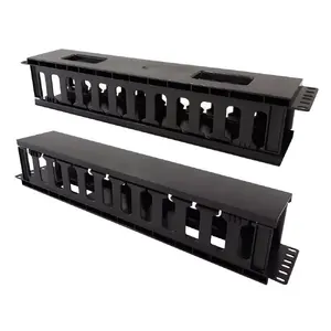 Панель управления кабелями Techly Cable Entry Panel 19" 2U Photo 1