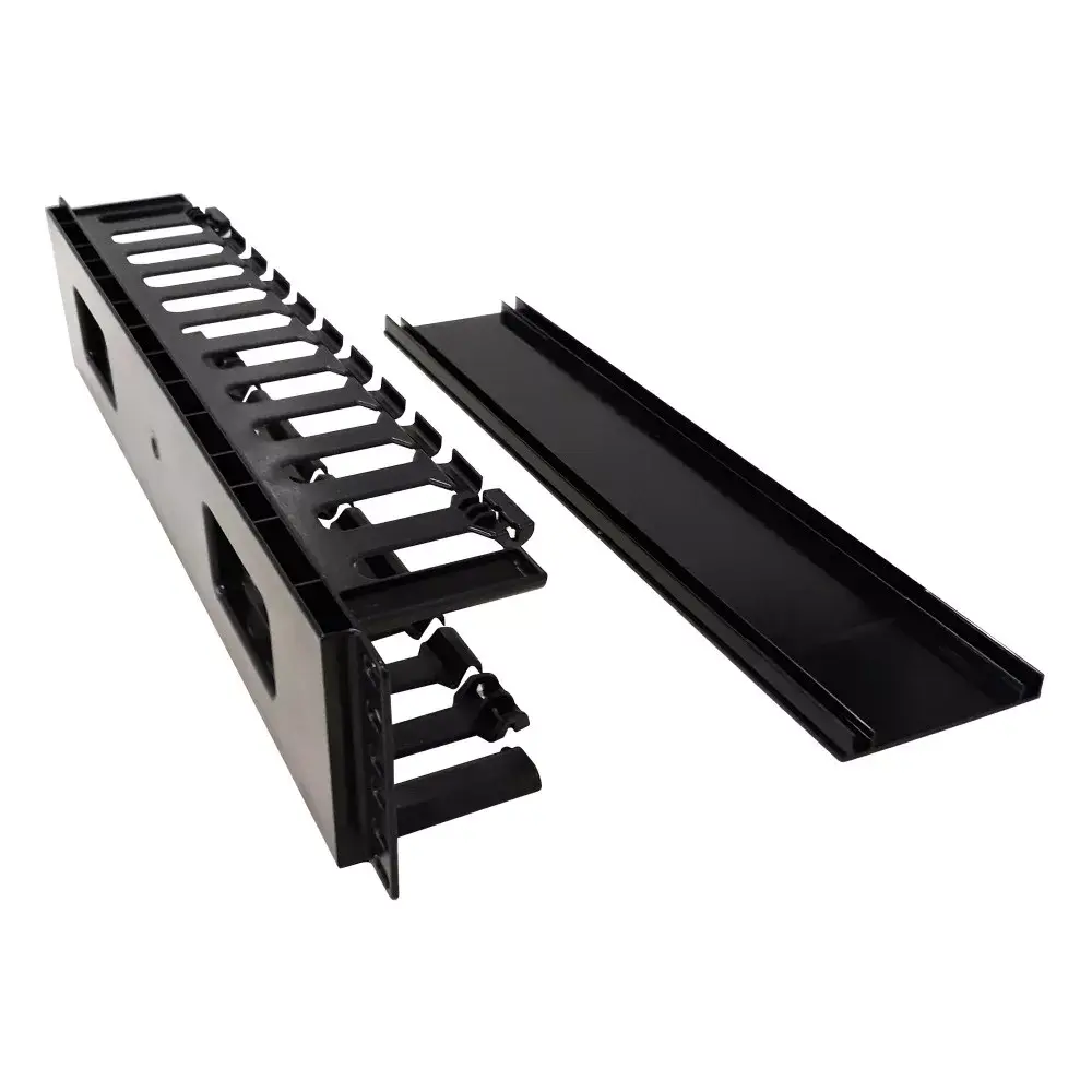 Cable management panel Techly Cable Entry Panel 19" 2U Photo 7