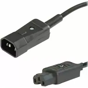 Силовой кабель Bachmann 10A C14→C15, 2 м, MPN 19.07.1297