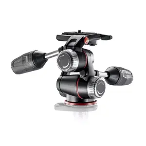 Головка для штатива Manfrotto MHXPRO-3W, алюминий, три оси, высота 130 мм, вес 1 кг, крепление 3/8"