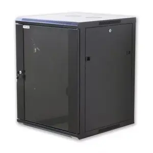 Sienas skapītis INTELLINET Techly I-CASE EW-2012BKL 12U, 60 kg, IP20, ar atslēgu, melns