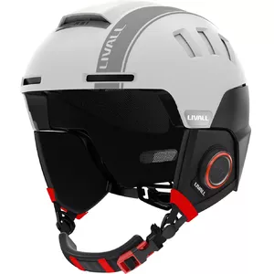 Open-face helmet Livall RS1 — ABS hard shell, snap-buckle fit system, matt finish