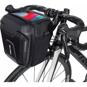 WildMan WILDMAN GS9 velosipēda rāmja soma velosipēda bagāžniekam melna/melna