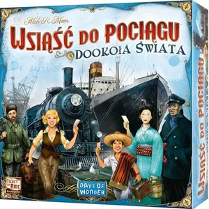Настольная игра Rebel Ticket to Ride: Around the World (Rebel, модель 214837)
