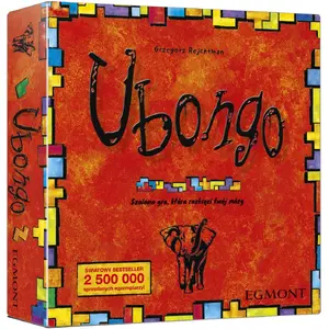 Настольная игра Ubongo book — Egmont — польская версия, автор Гжегож Рейхтман, 295×295 мм, FSC