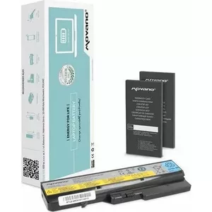 Movano Laptop Battery for Lenovo IdeaPad G460 G560, 4400 mAh