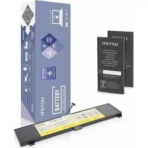 Laptop battery MITSU for Lenovo Y50-70 Y50-80, 14.8V 4400mAh, replacement battery