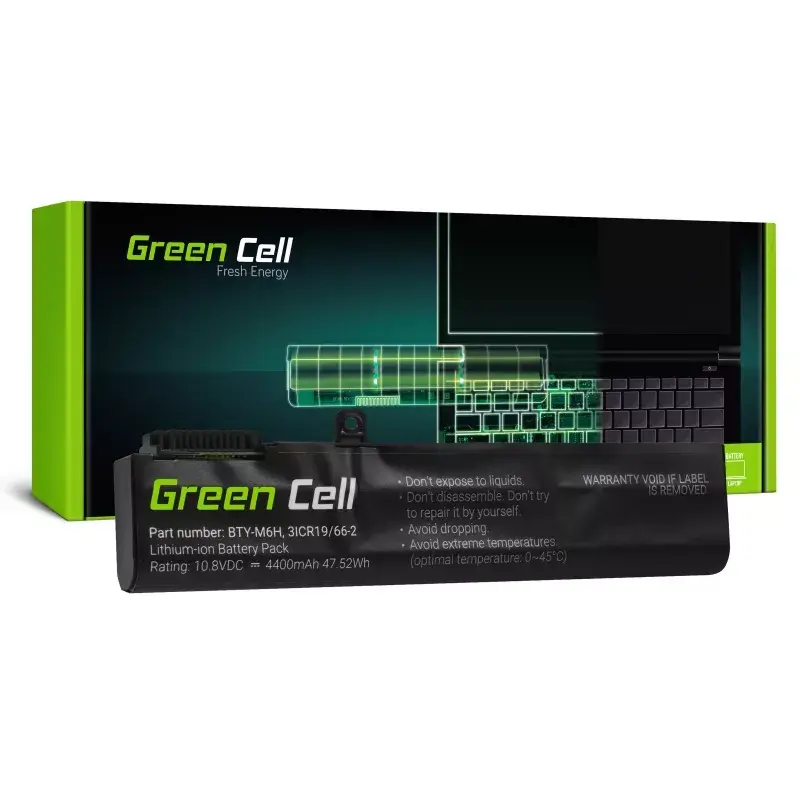 Akumulators Green Cell MS16 MSI Photo 5