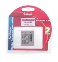 Hahnel HL-4LHP Lithium-Ion Battery for Canon Digital Cameras 760 mAh