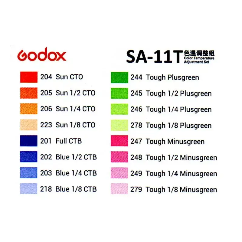 Godox SA-11T photo lighting filter Photo 2