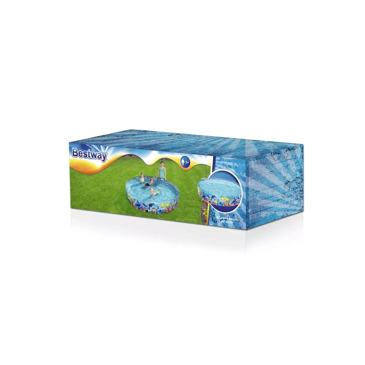 Bestway Fill 'n fun круглый бассейн Φ2,44м × В46см Photo 8