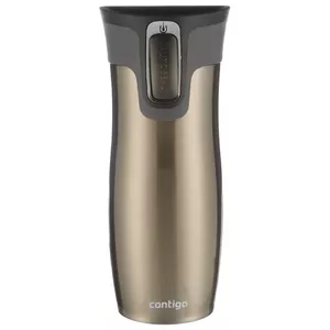 CONTIGO West Loop 470 ml Brūns Nerūsējošais Tērauds Ceļojumu Krūze