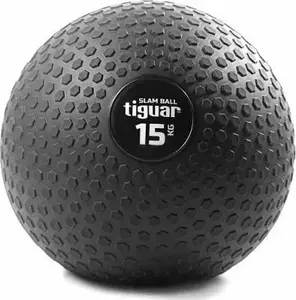 Мяч для бросков Tiguar 15 кг – утяжелённый Slam Ball для силовых и функциональных тренировок