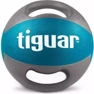 Медицинский мяч с ручками Tiguar 6 кг, синий