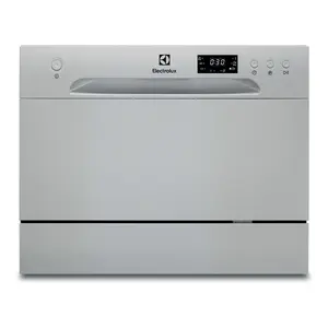Посудомоечная машина Electrolux ESF2400OS отдельно стоящая компактная на 6 комплектов посуды 6 программ 52 дБ серебристая
