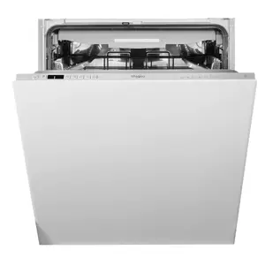 Dishwasher Whirlpool WIO 3T126 PFE — fully built-in, 14 place settings, 60 cm, white, 46 dB, 9.5 L/cycle, Energy class E