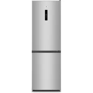 Gorenje NRK6192AS4 холодильник с морозильной камерой Отдельно стоящий 304 L E Серый