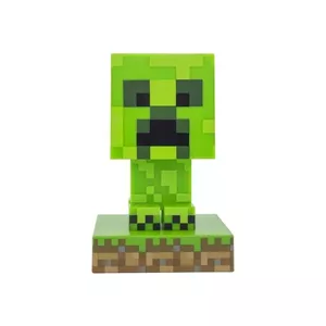 Gaismas dekoratīvā figūra Paladone Creeper Icon Light V2 Zaļa ar baterijām