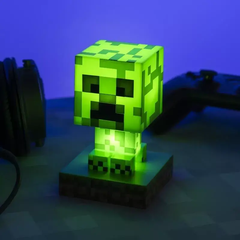 Gaismas dekoratīvā figūra Paladone Creeper Icon Light V2 Photo 3
