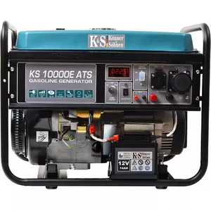 Petrol Engine Generator könner & söhnen KS 10000E ATS — 7500 W, 25 L tank