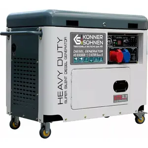 Ģenerators könner & söhnen 9300DE-1/3 ATSR Super S 7500 W, vienfāzes
