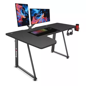 Huzaro Hero 7.7 rakstāmgalds melns 160 cmx60 cm