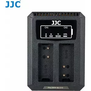 Dual USB Battery Charger JJC for Panasonic DMW-BLG10 / DMW-BLE9 / Leica BP-DC15, model SB5730