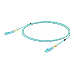 Ubiquiti UniFi ODN 3m fibre optic cable LC OM3 Aqua colour