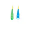 Оптический кабель LANBERG FO-SASU-SS21-0010-YE 1 м Photo 3