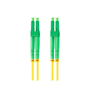 Fibre optic cable LANBERG FO-LALA-SD11-0010-YE, singlemode G.657.A1, LC–LC, 1 m, yellow