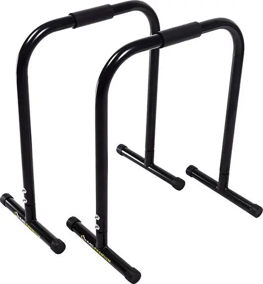 Pogu rokturi HMS Fitness PW20 Melni