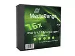 MediaRange MR418 DVD-R 4.7 GB 16x Blank Disc, 5 Pack Slimcase