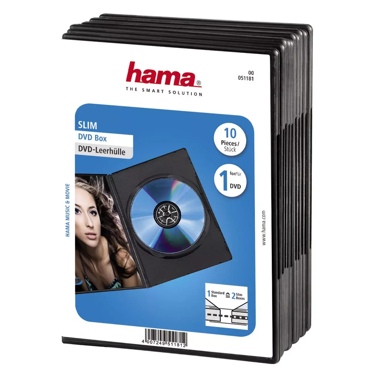 DVD Slim Box Hama 51181 Photo 2
