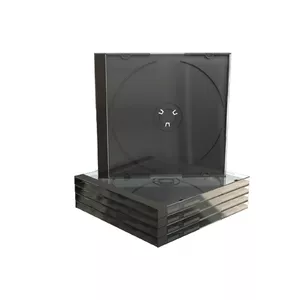 Диск для оптических носителей MediaRange BOX31 Черный Прозрачный