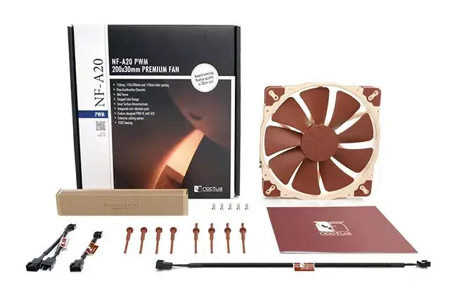 Noctua NF-A20 PWM 200 mm case fan Photo 11