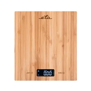 Electronic kitchen scale ETA Bambi Wood — 5 kg capacity, 1 g accuracy, LCD, AAA batteries