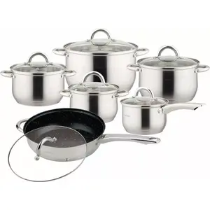 Cookware set KingHoff KH-4457 — 12-piece pot and pan set