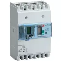 Выключатель нагрузки Legrand 420197 DPX3-I 160, 4 полюса, 160А, с модулем дифференциальной защиты