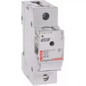 Legrand разъединитель-предохранитель 1P 63A D02 R301 (MPN 606609)
