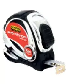 Modeco MN-81-208 PRO CHROM Retractable Measuring Tape 8m x 25mm